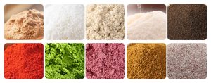 Máy đóng gói bột túi rời sản phẩm áp dụng