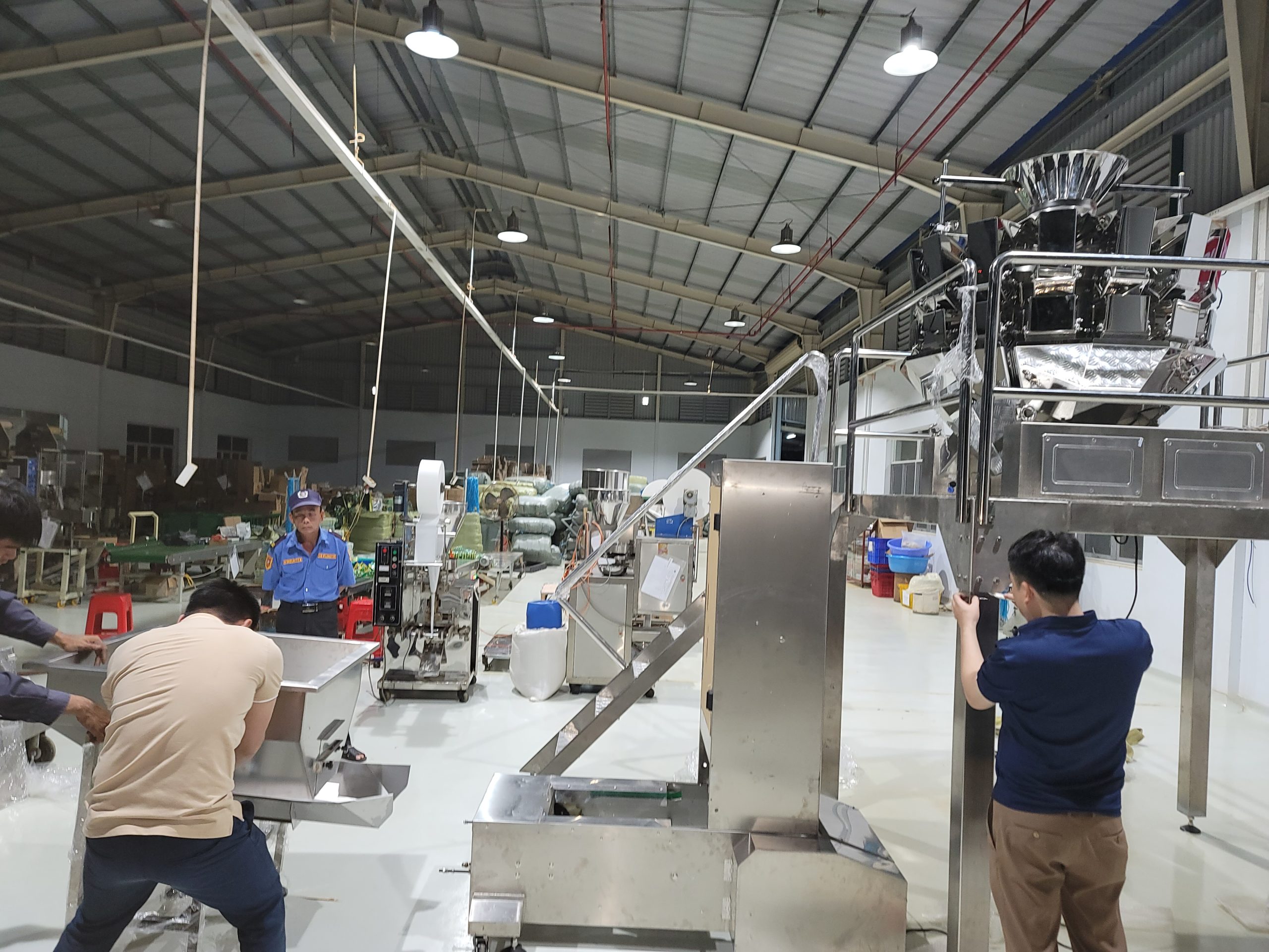 Lắp đặt máy đóng gói