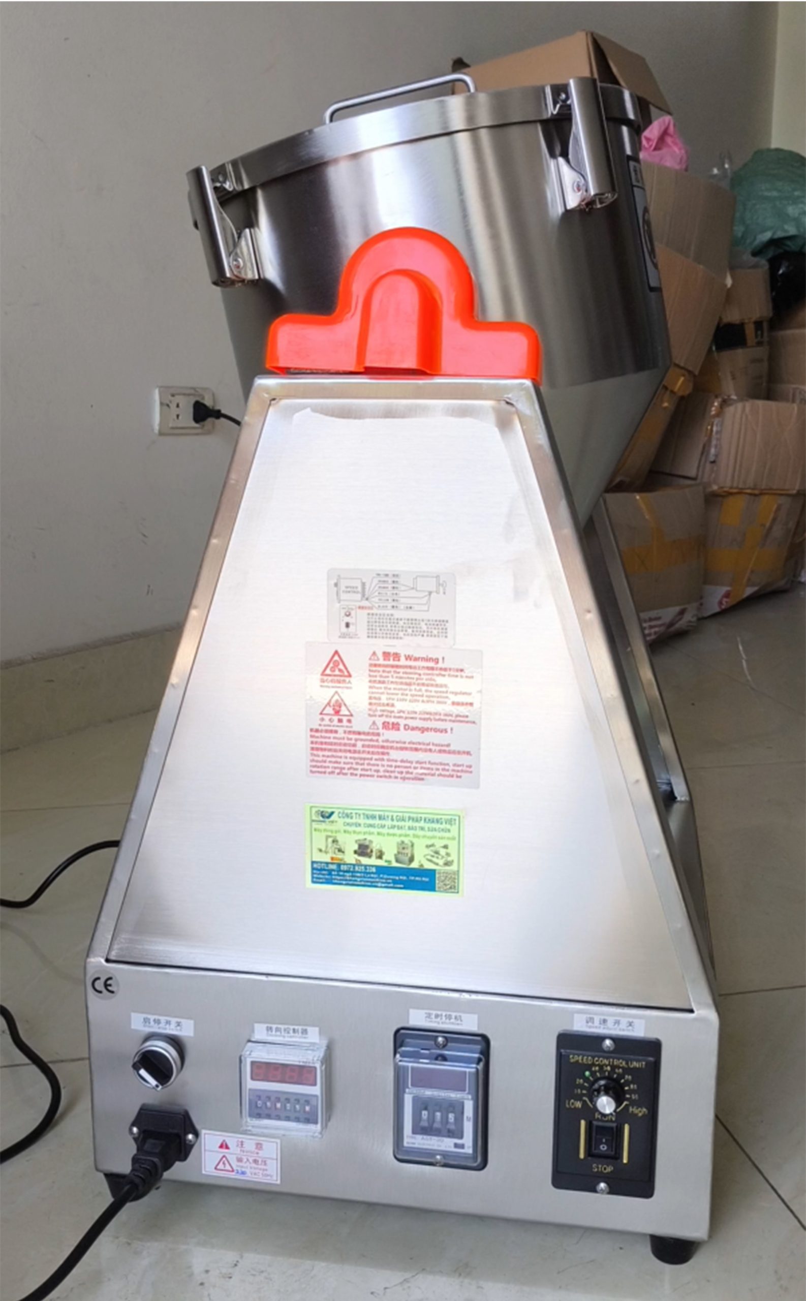 Máy trộn bột hóa chất