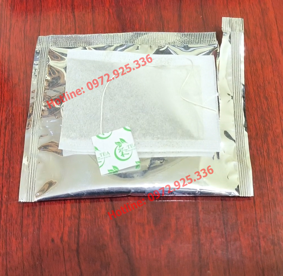 Túi lọc có tem chỉ và bao ngoài
