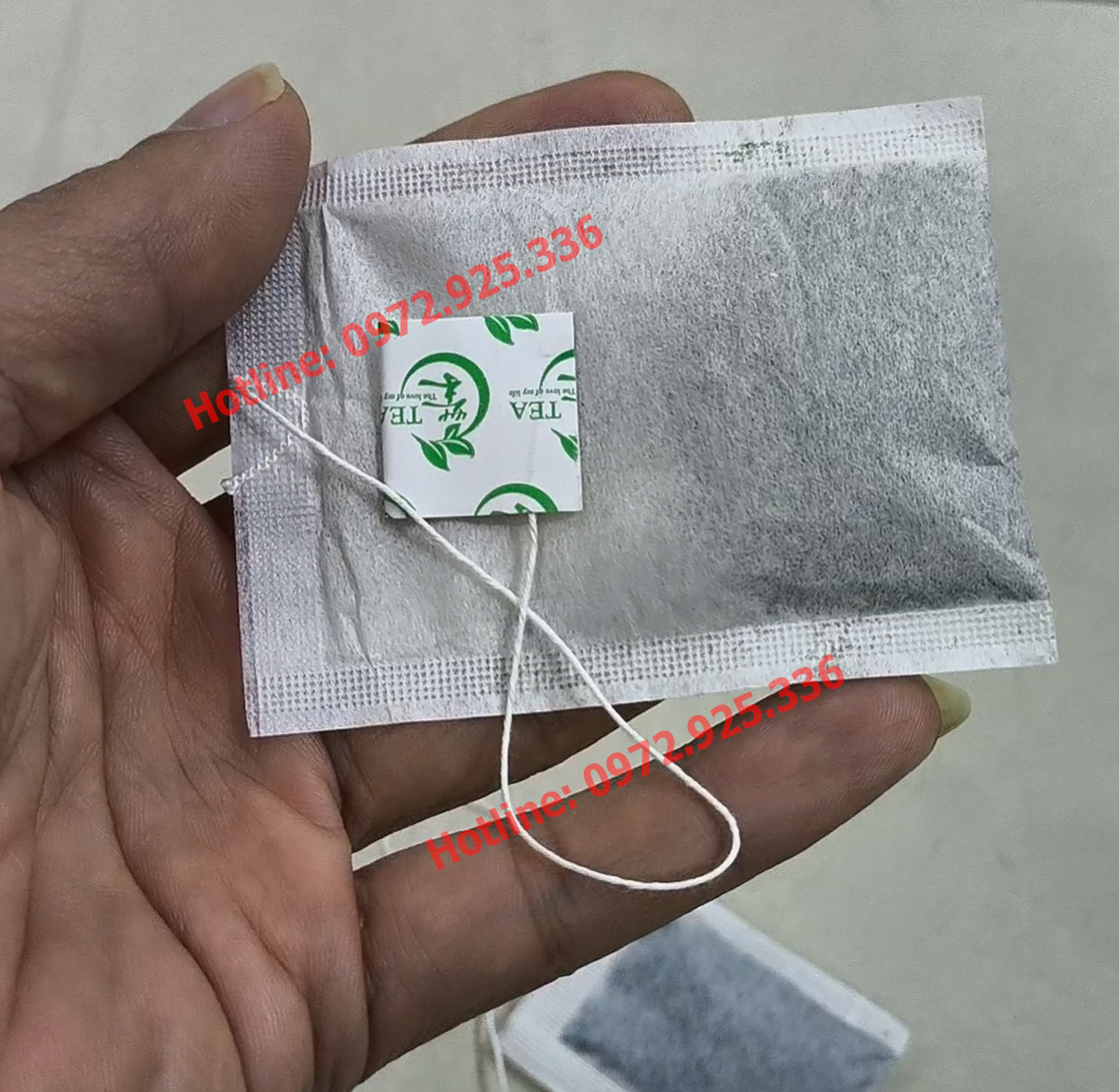 Túi lọc có tem chỉ không bao ngoài