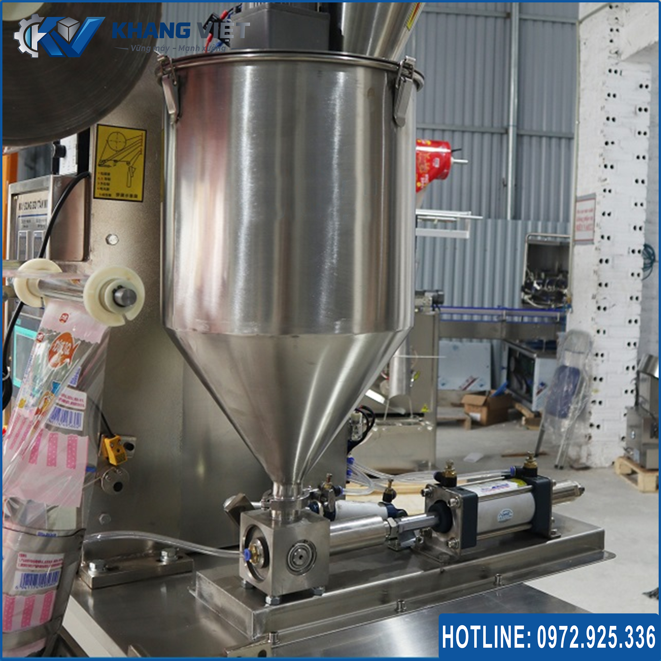 Piston định lượng máy đóng gói dich