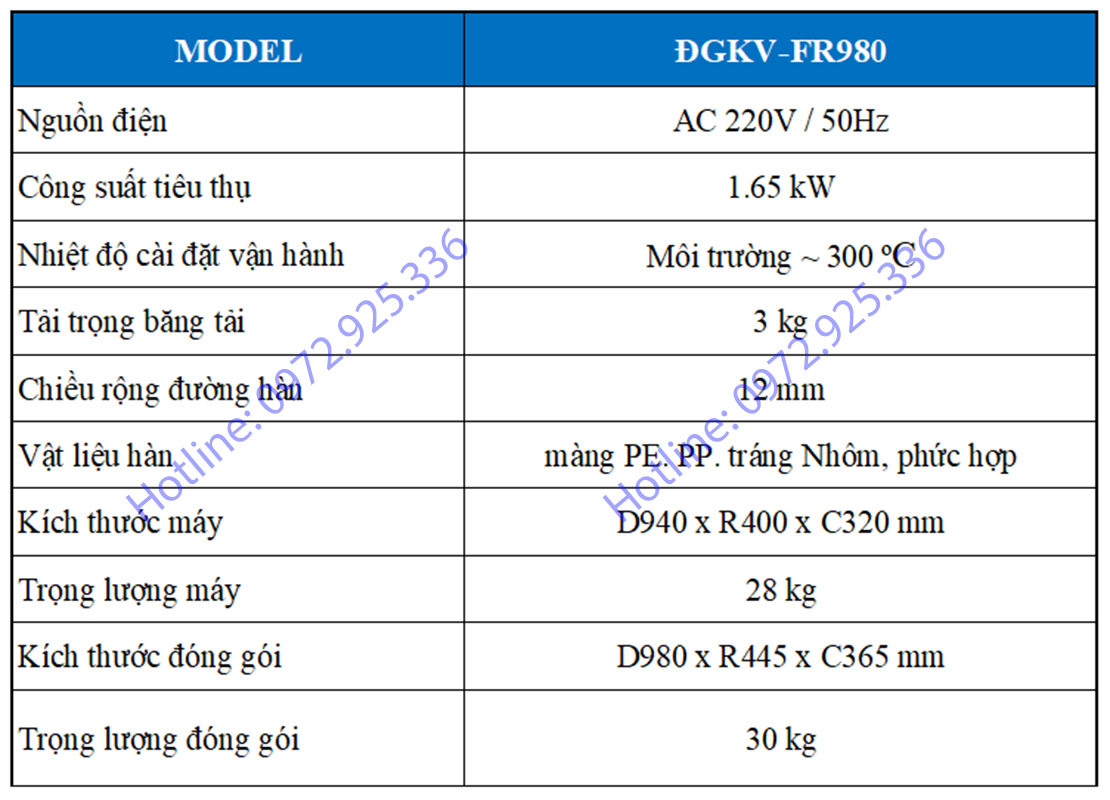 Máy hàn miệng túi có in date