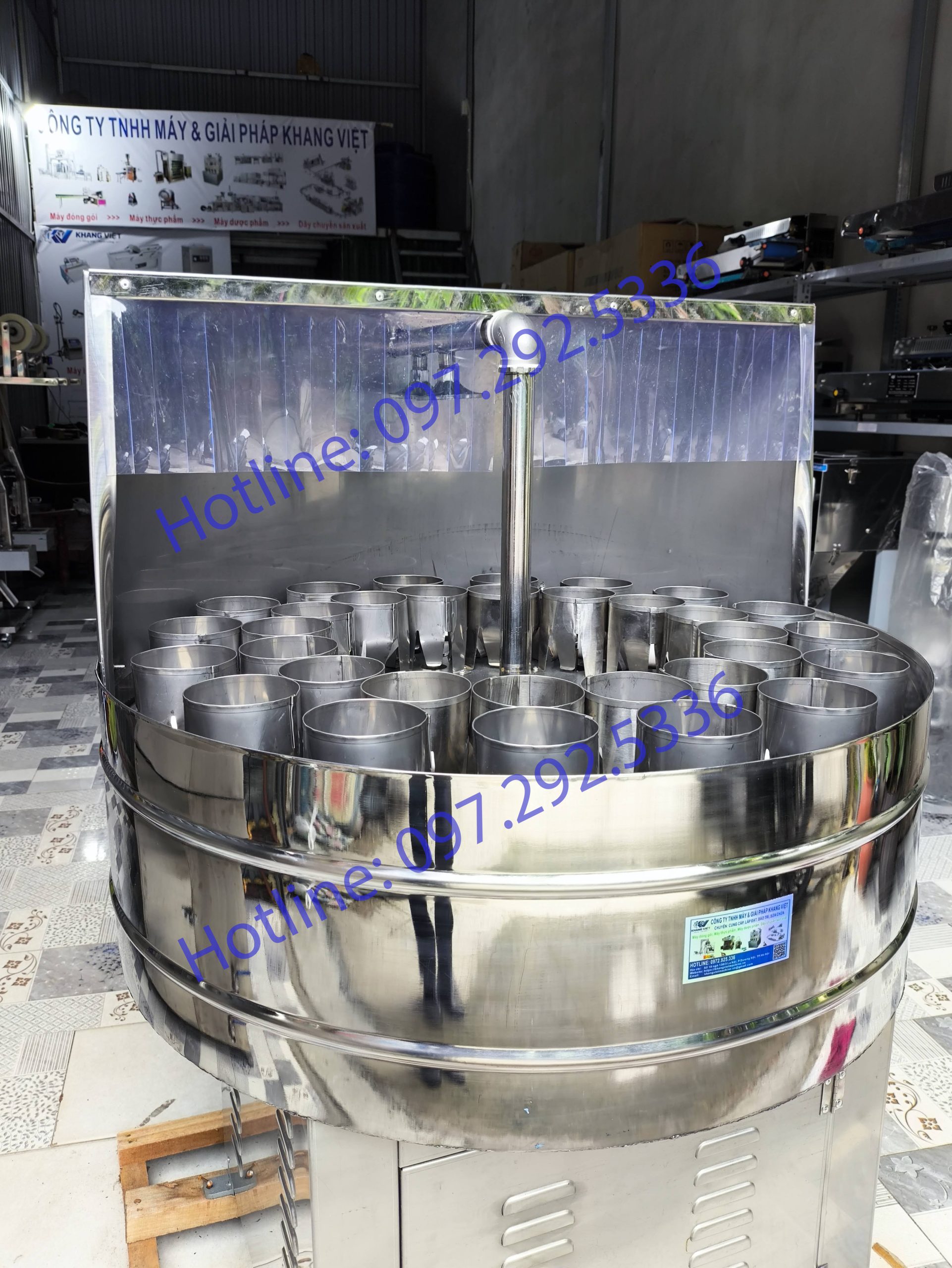 Máy rửa chai 32 đầu