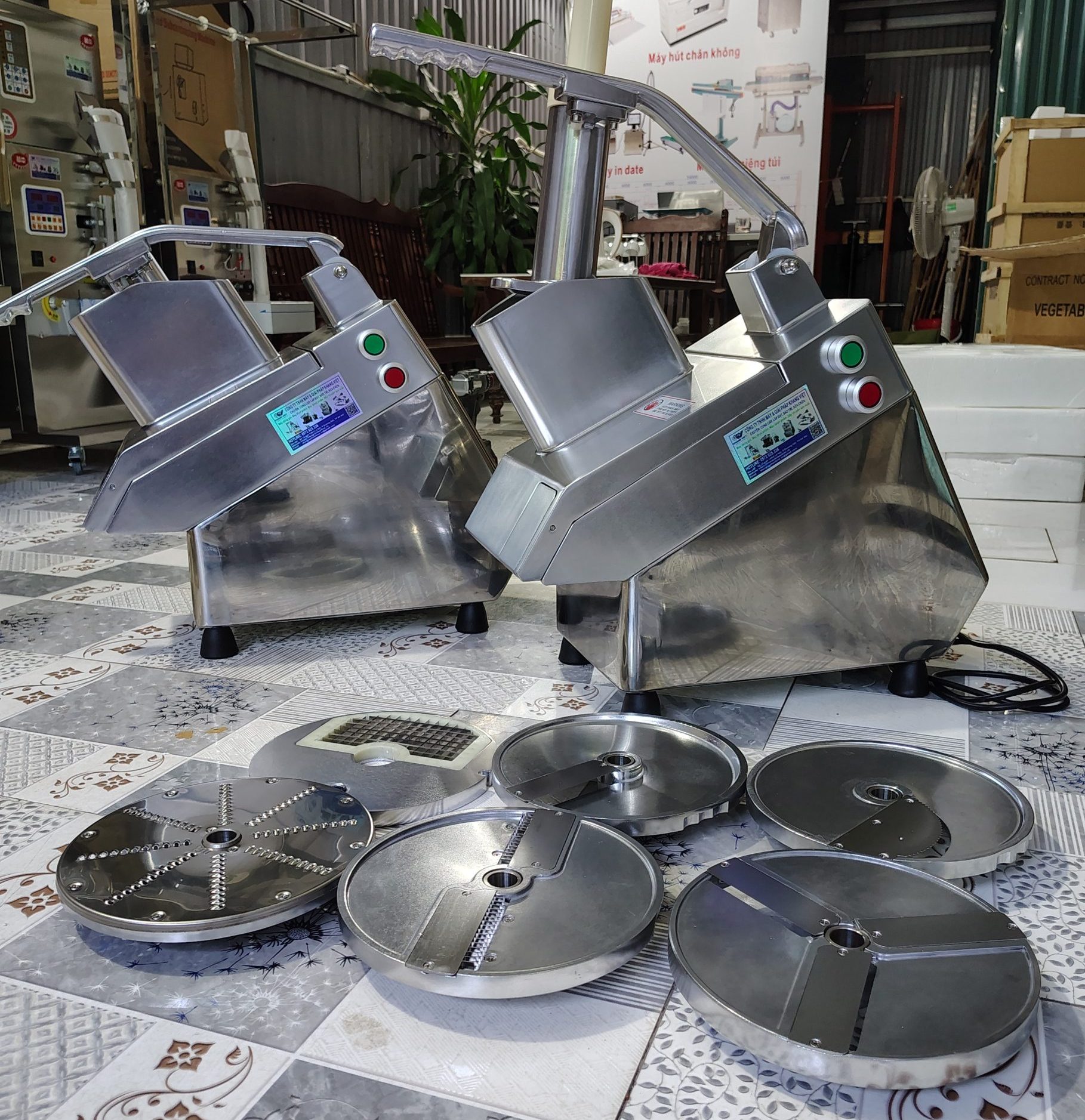 Máy thái rau củ VC60