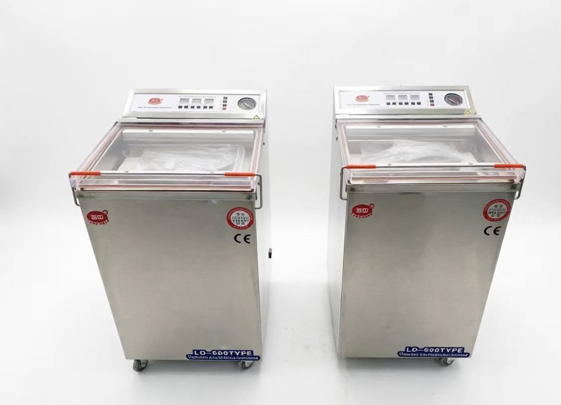 Máy đóng gói hút chân không chè LD600