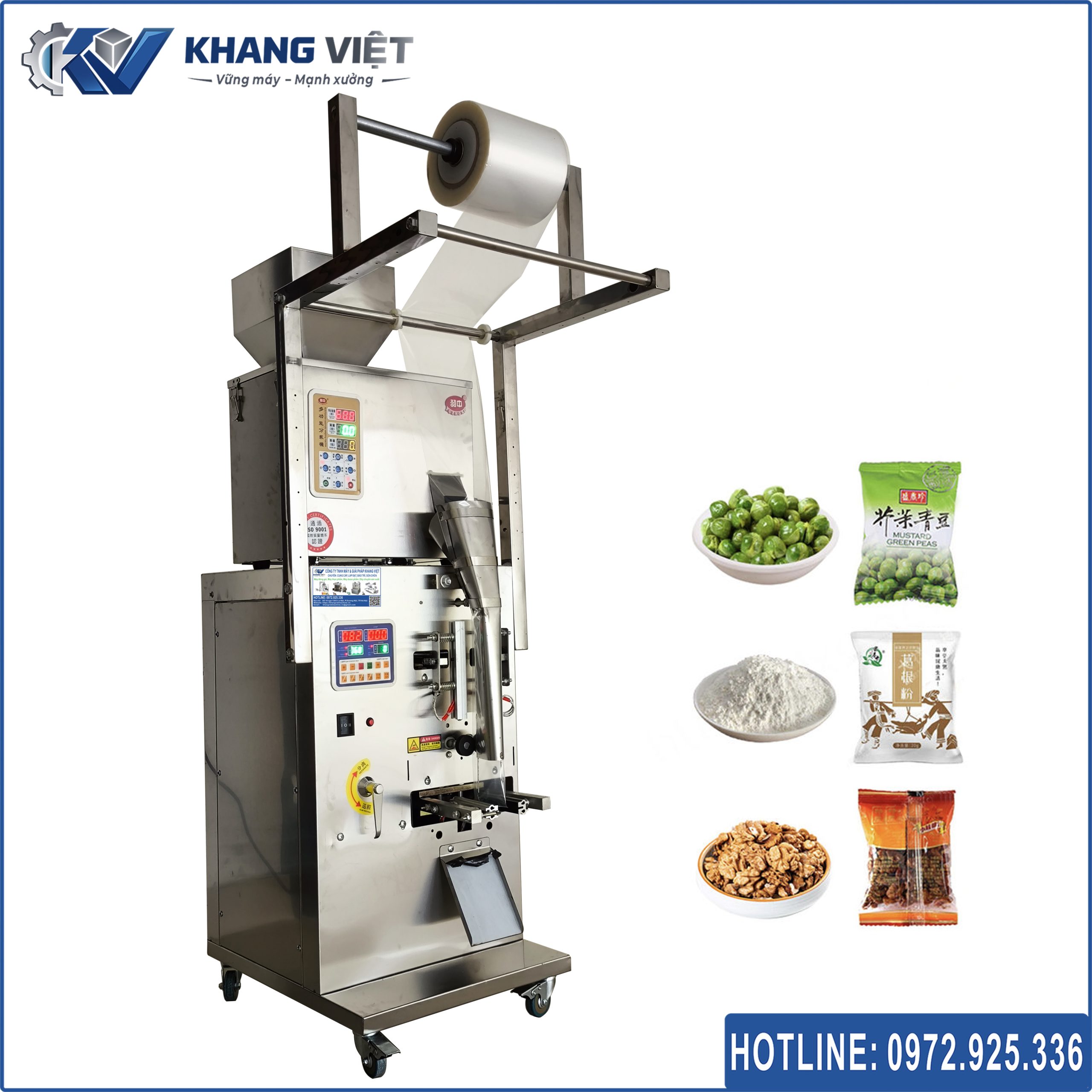Máy đóng gói cân điện tử Inox