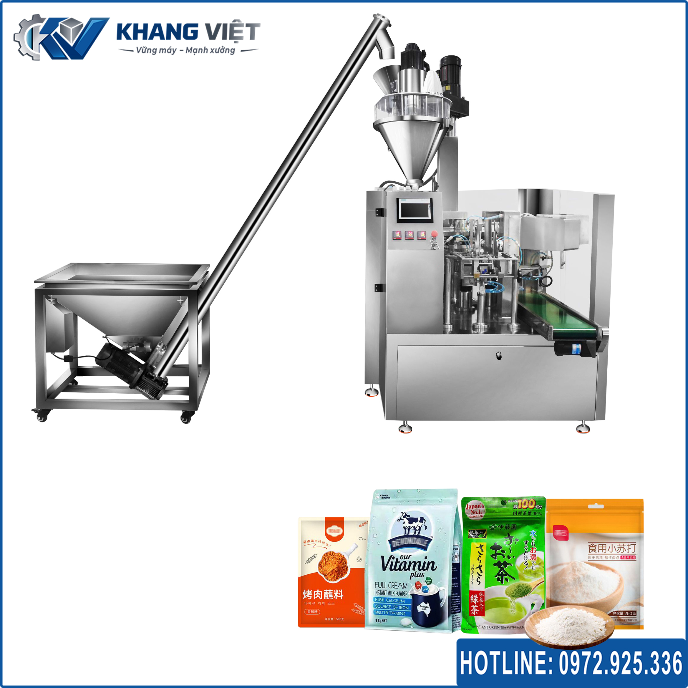 Máy đóng gói bột túi rời