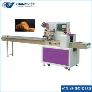 Máy đóng gói ngang bánh trung thu