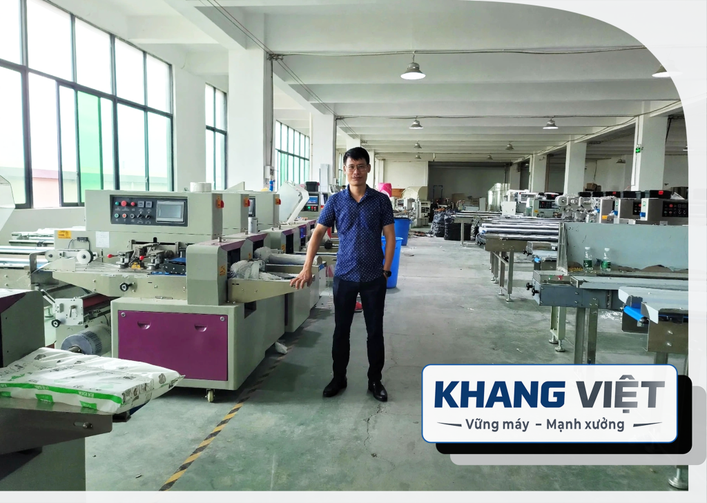 Xưởng máy đóng gói ngang