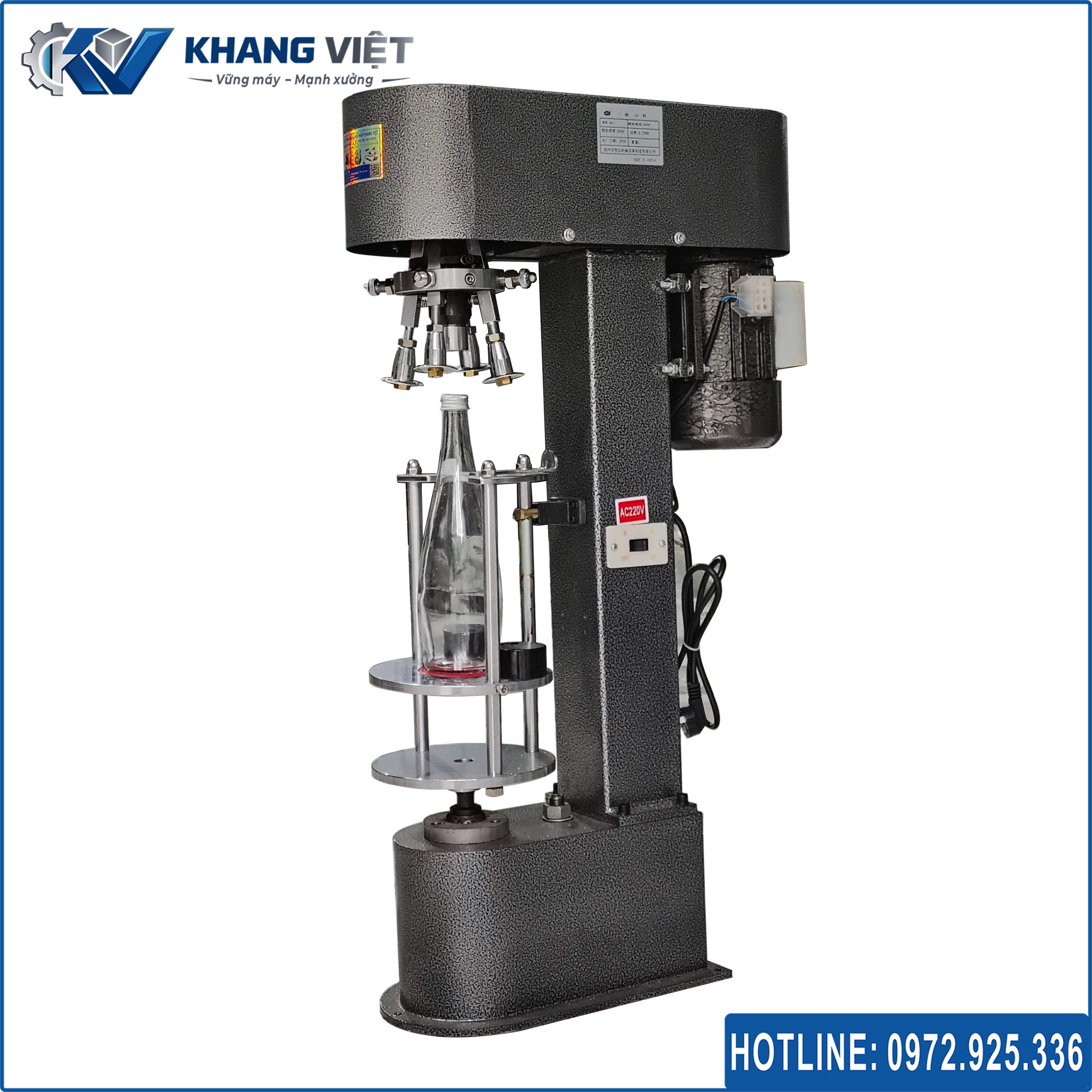 Máy xoáy nắp chai SK40