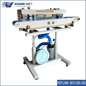 Máy hàn miệng túi có thổi khí DBF1000